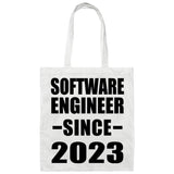 Software Engineer Since 2023 - Tote Bag White