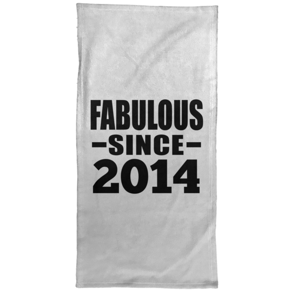 10th Birthday Fabulous Since 2014 - Hand Towel