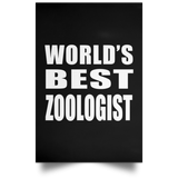 World's Best Zoologist - Poster Portrait