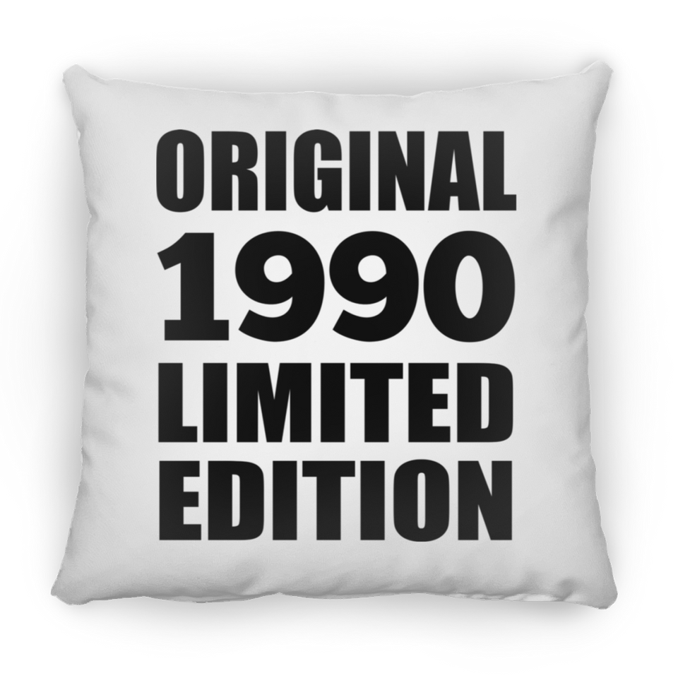 34th Birthday Original 1990 Limited Edition - Throw Pillow