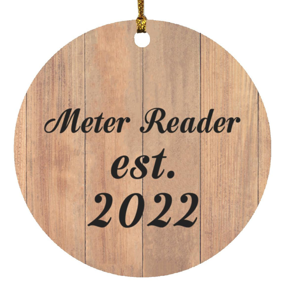 Meter Reader Established Est. 2022 - Circle Ornament C