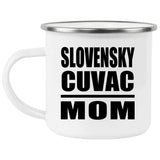 Slovensky Cuvac Mom - 12oz Camping Mug
