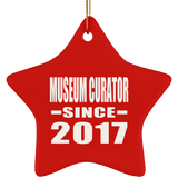 Museum Curator Since 2017 - Star Ornament