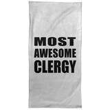 Most Awesome Clergy - Hand Towel
