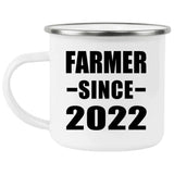 Farmer Since 2022 - 12oz Camping Mug