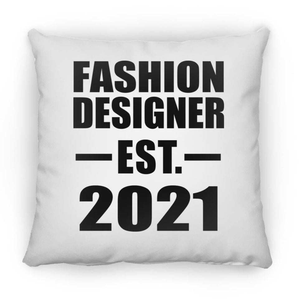Fashion Designer Established EST. 2021 - Throw Pillow