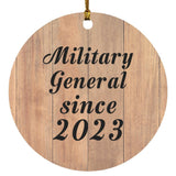 Military General Since 2023 - Circle Ornament C