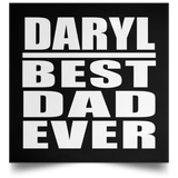 Daryl Best Dad Ever - Poster Square