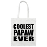 Coolest Papaw Ever - Tote Bag White