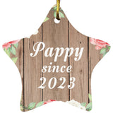 Pappy Since 2023 - Star Ornament B
