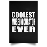 Coolest Museum Curator Ever - Poster Portrait