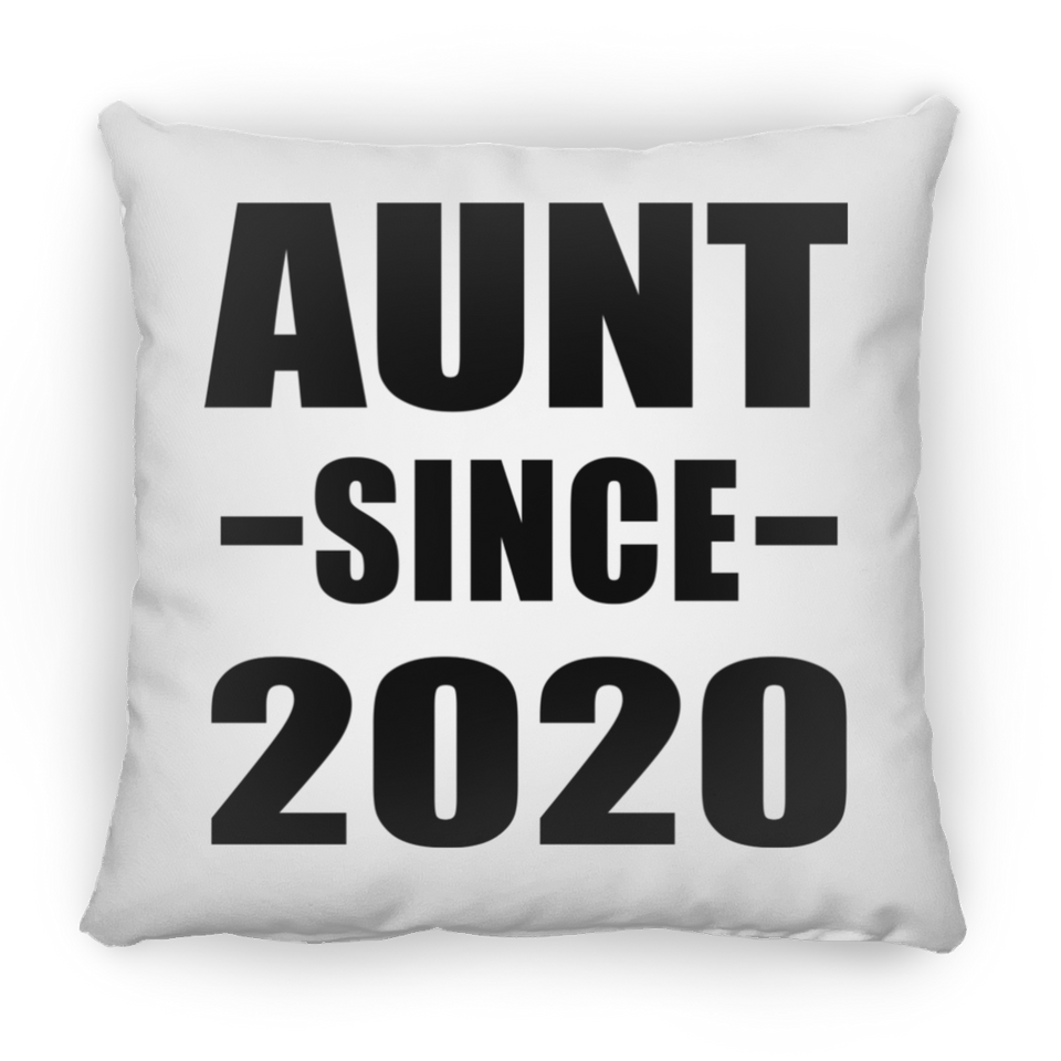 Aunt Since 2020 - Throw Pillow