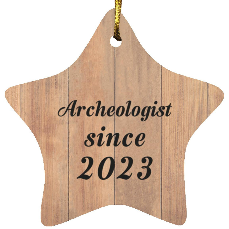 Archeologist Since 2023 - Star Ornament C