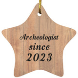 Archeologist Since 2023 - Star Ornament C