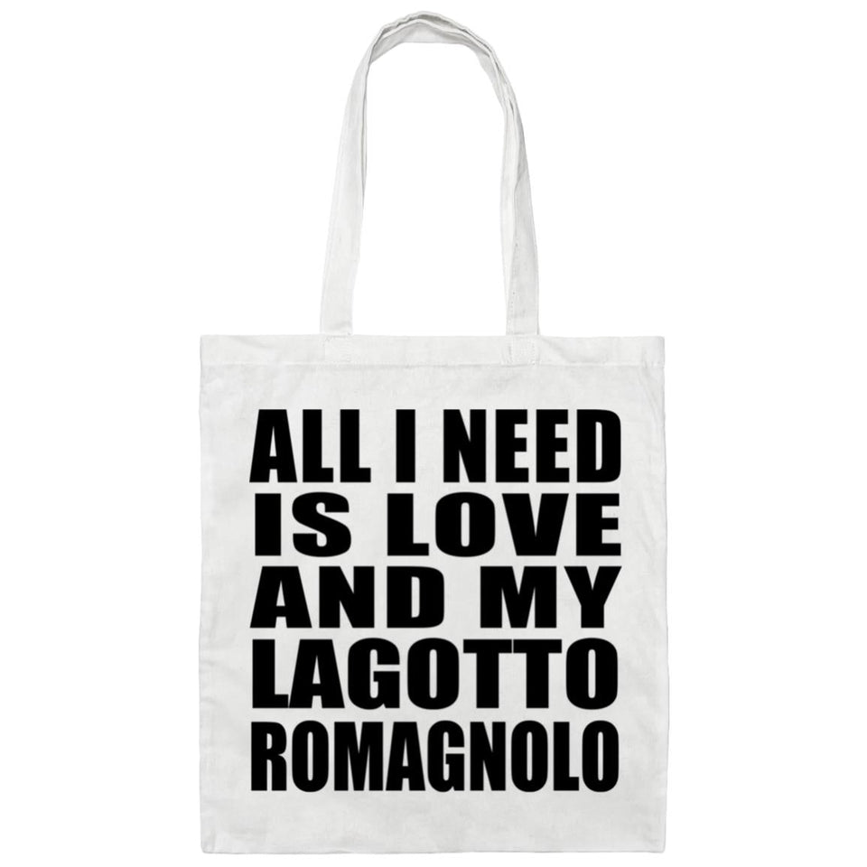 All I Need Is Love And My Lagotto Romagnolo - Tote Bag White