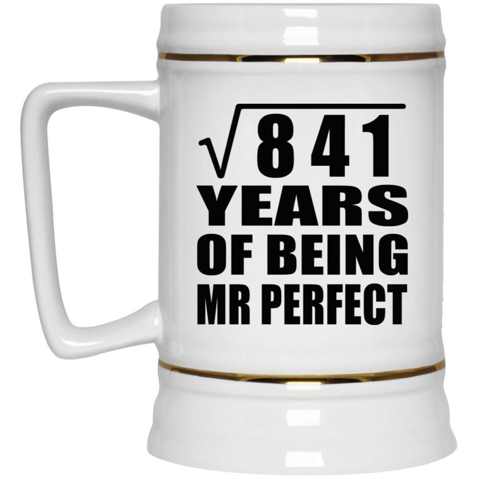 29th Anniversary Square Root of 841 Years of Mr Perfect - Beer Stein