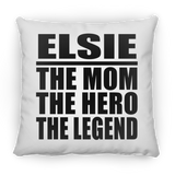 Elsie The Mom The Hero The Legend - Throw Pillow