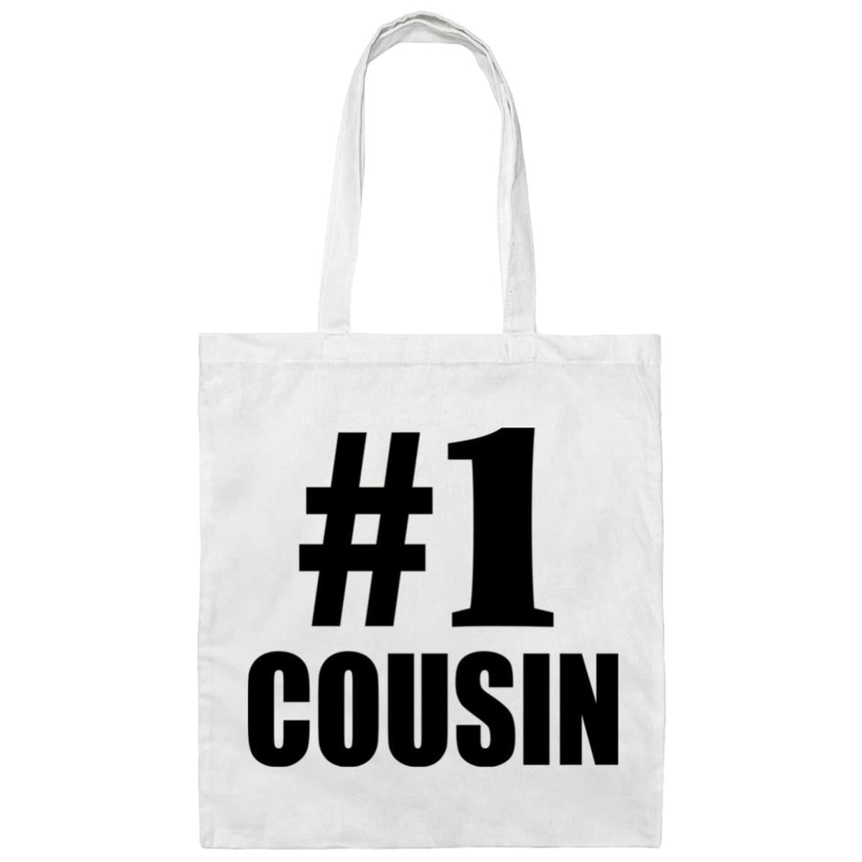 Number One #1 Cousin - Tote Bag White