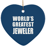 World's Greatest Jeweler - Heart Ornament