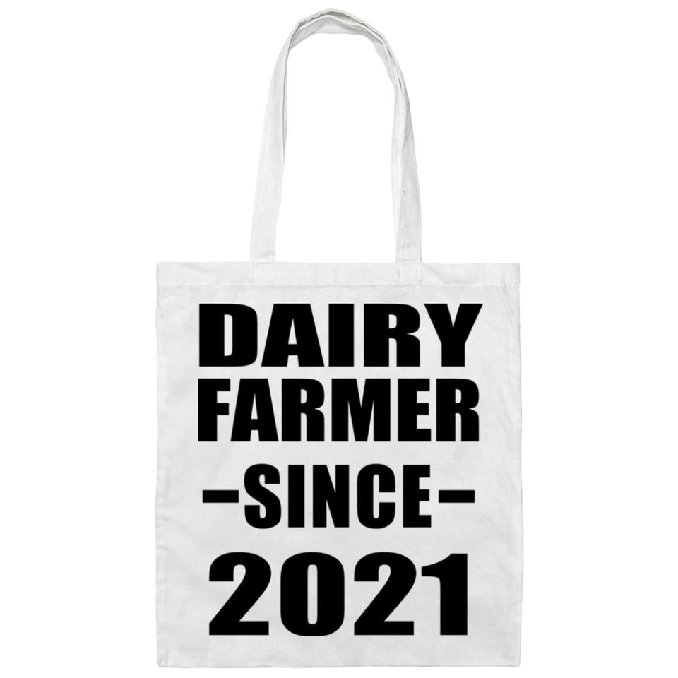 Dairy Farmer Since 2021 - Tote Bag White