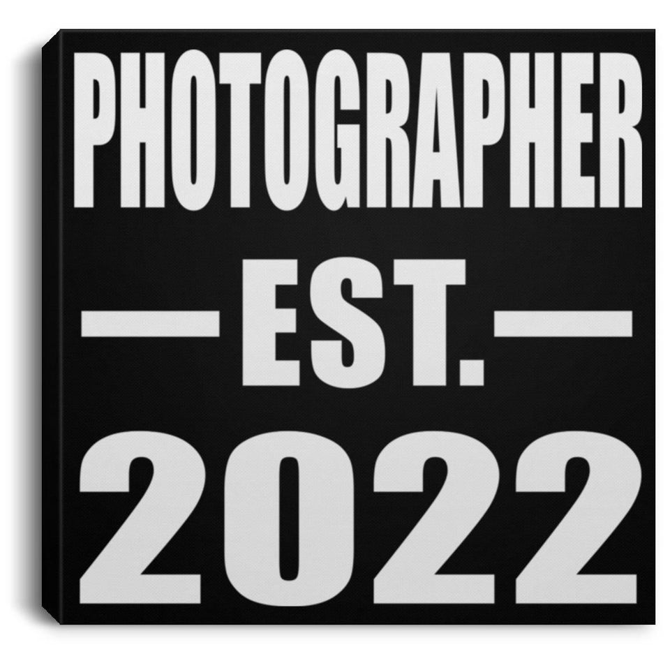 Photographer Established EST. 2022 - Canvas Square