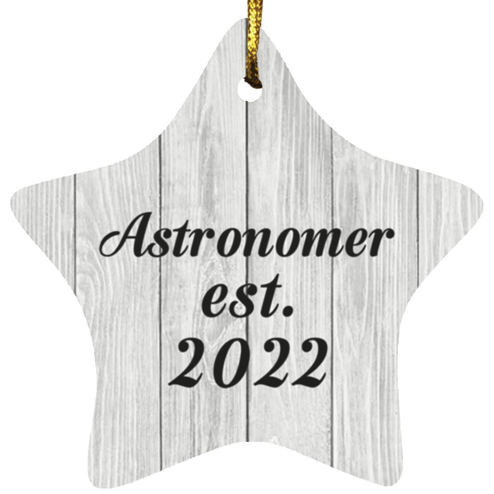 Astronomer Established Est. 2022 - Star Ornament F