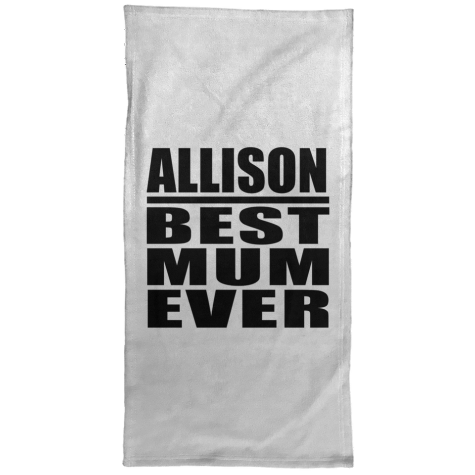 Allison Best Mum Ever - Hand Towel
