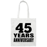 45th Anniversary 45 Years - Tote Bag White