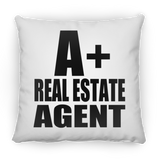 A+ Real Estate Agent - Throw Pillow