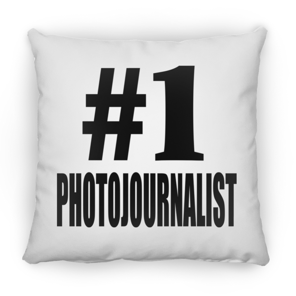 Number One #1 Photojournalist - Throw Pillow