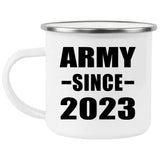 Army Since 2023 - 12oz Camping Mug