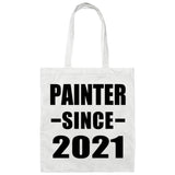 Painter Since 2021 - Tote Bag White