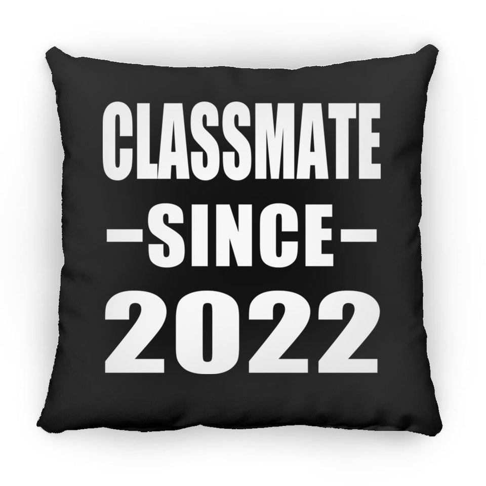 Classmate Since 2022 - Throw Pillow Black