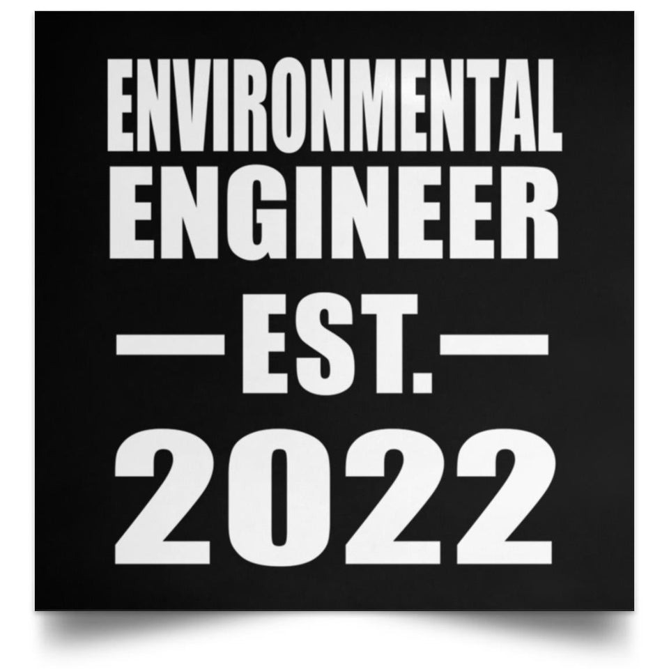 Environmental Engineer Established EST. 2022 - Poster Square