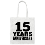 15th Anniversary 15 Years - Tote Bag White
