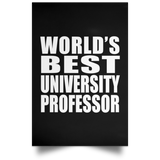 World's Best University Professor - Poster Portrait