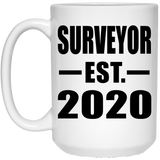 Surveyor Established EST. 2020 - 15oz Coffee Mug