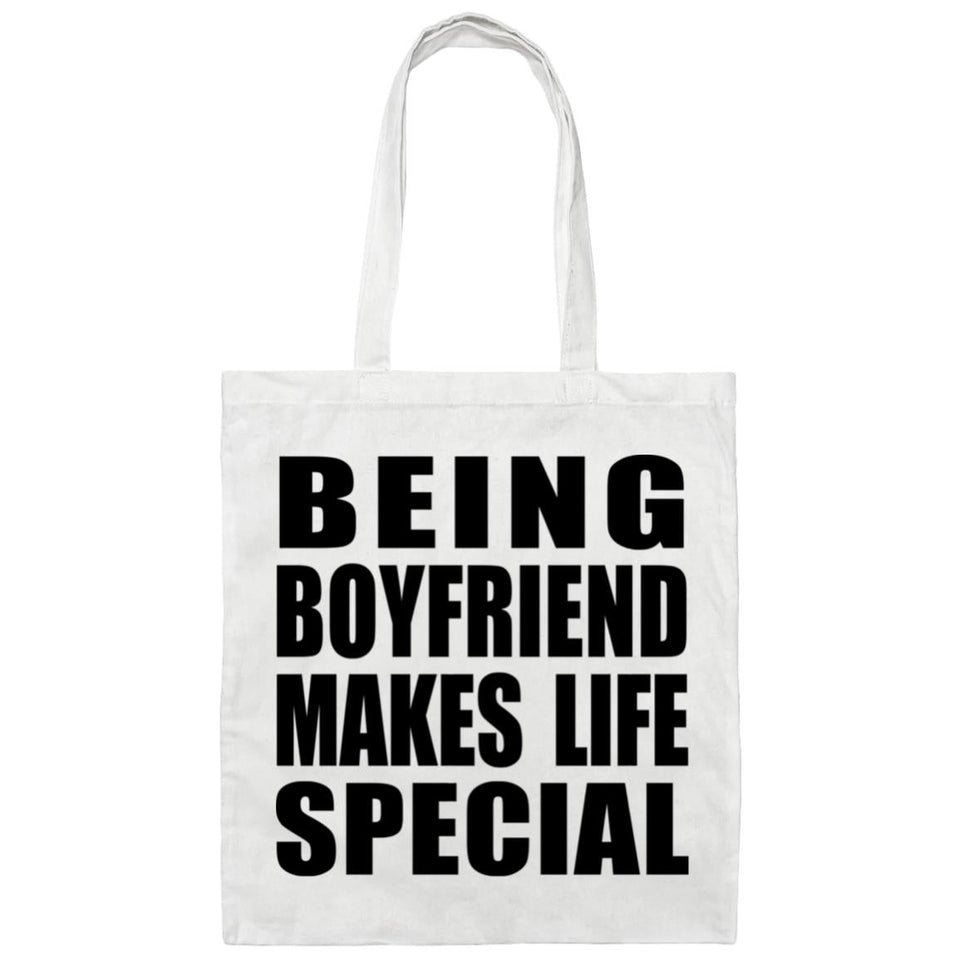 Being Boyfriend Makes Life Special - Tote Bag White