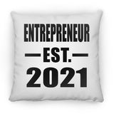 Entrepreneur Established EST. 2021 - Throw Pillow
