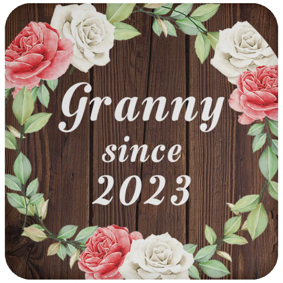 Granny Since 2023 - Drink Coaster A
