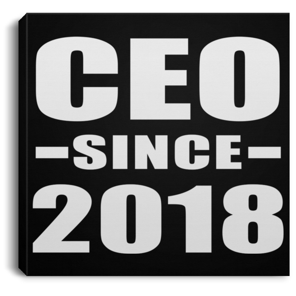 CEO Since 2018 - Canvas Square