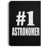Number One #1 Astronomer - Canvas Portrait