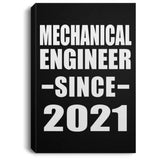 Mechanical Engineer Since 2021 - Canvas Portrait