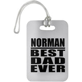 Norman Best Dad Ever - Luggage Bag Tag
