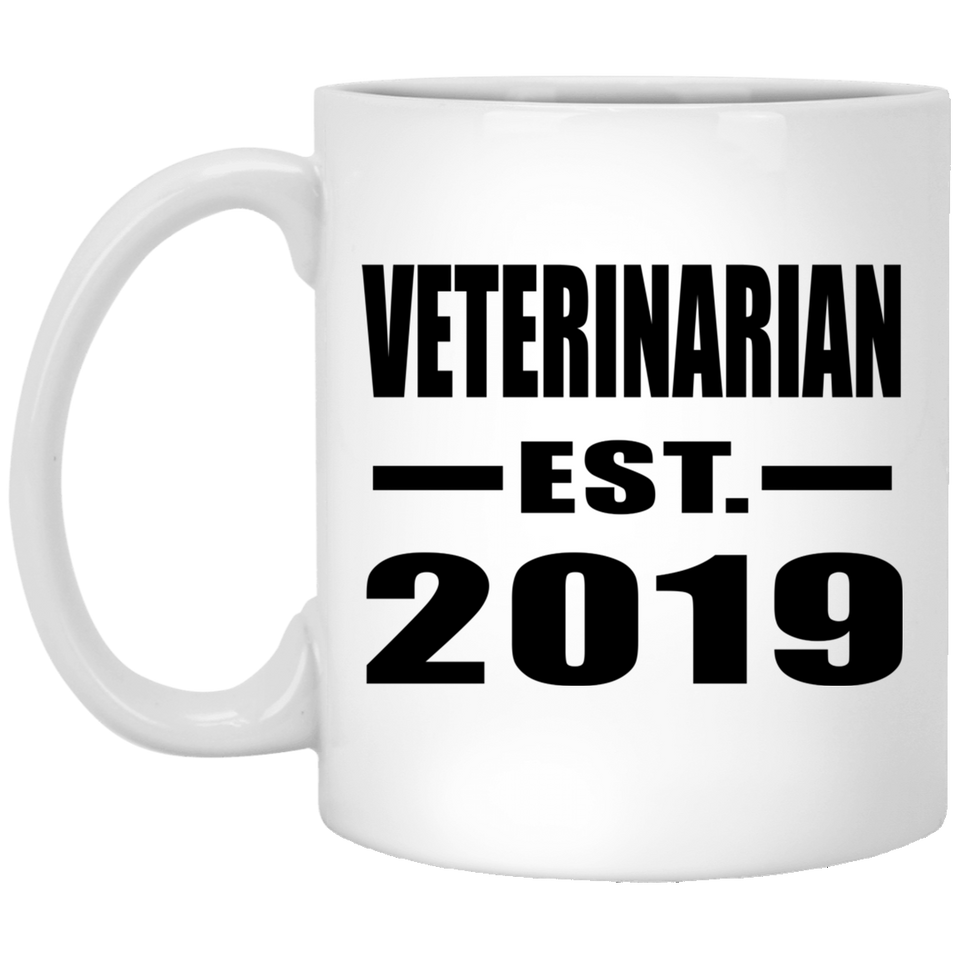 Veterinarian Established EST. 2019 - 11oz Coffee Mug
