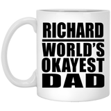 Richard World's Okayest Dad - 11 Oz Coffee Mug