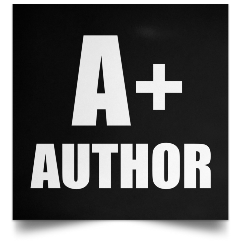 A+ Author - Poster Square