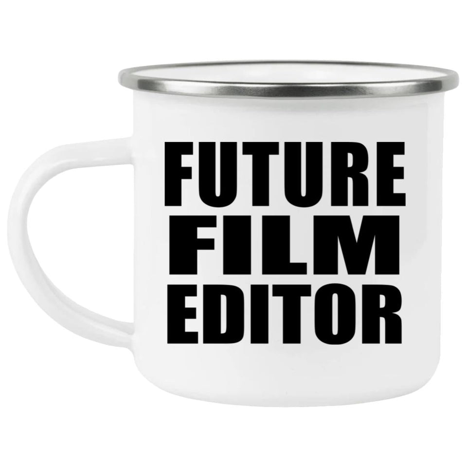 Future Film Editor - 12oz Camping Mug