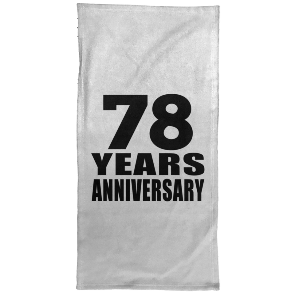 78th Anniversary 78 Years Anniversary - Hand Towel
