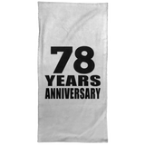 78th Anniversary 78 Years Anniversary - Hand Towel